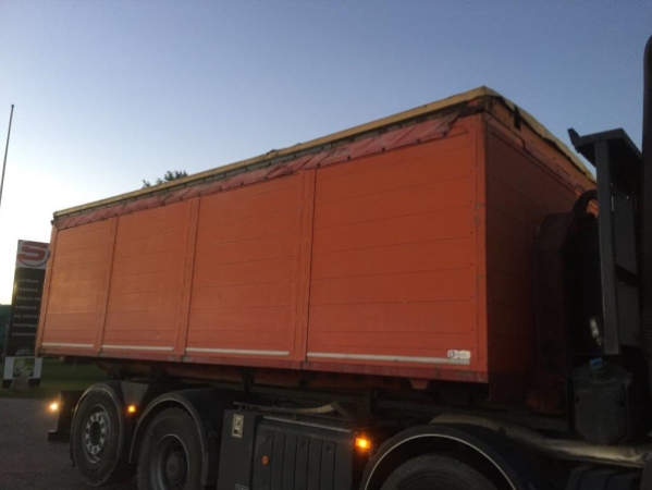 6000mm - 23m3 Alu kornkasse med 4 rum 6000mm - 23m3 Alu kornkasse med 4 rum